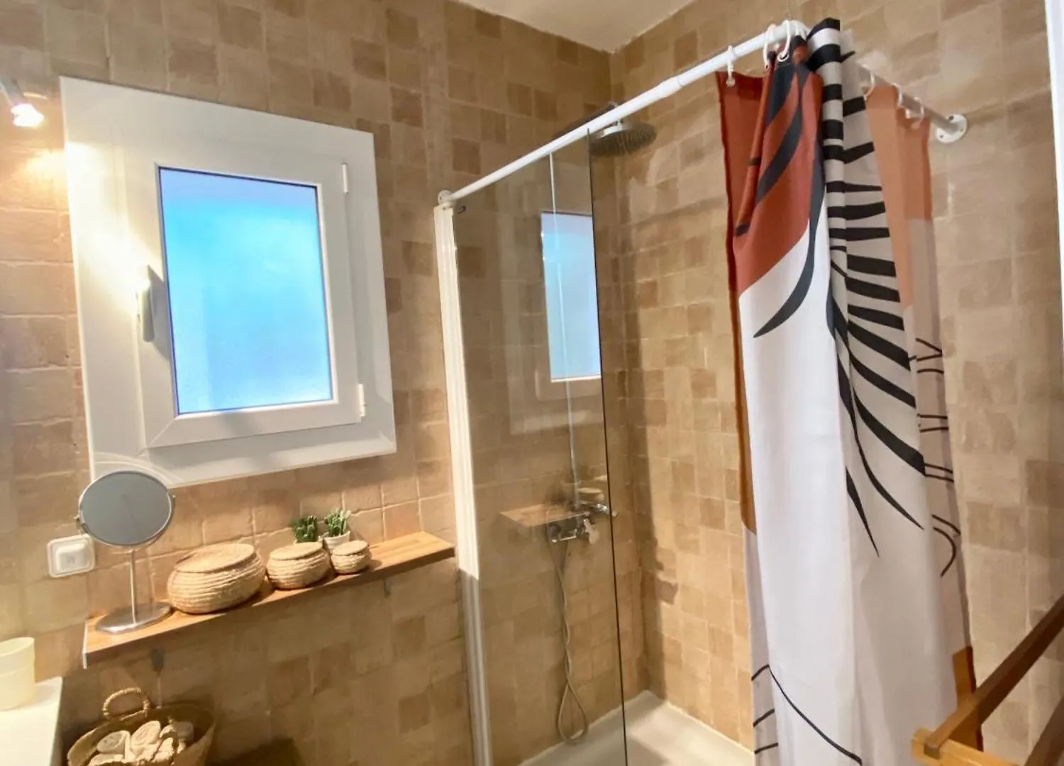 Seaside Apartment In Sitges Steps From Beaches With Private Patio