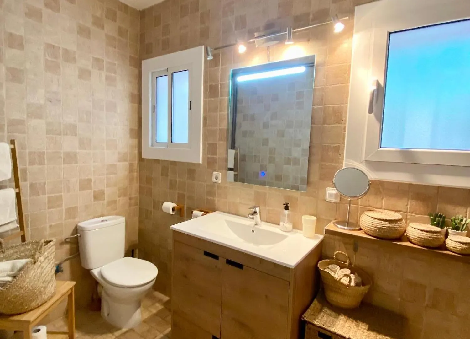 Seaside Apartment In Sitges Steps From Beaches With Private Patio 0*,