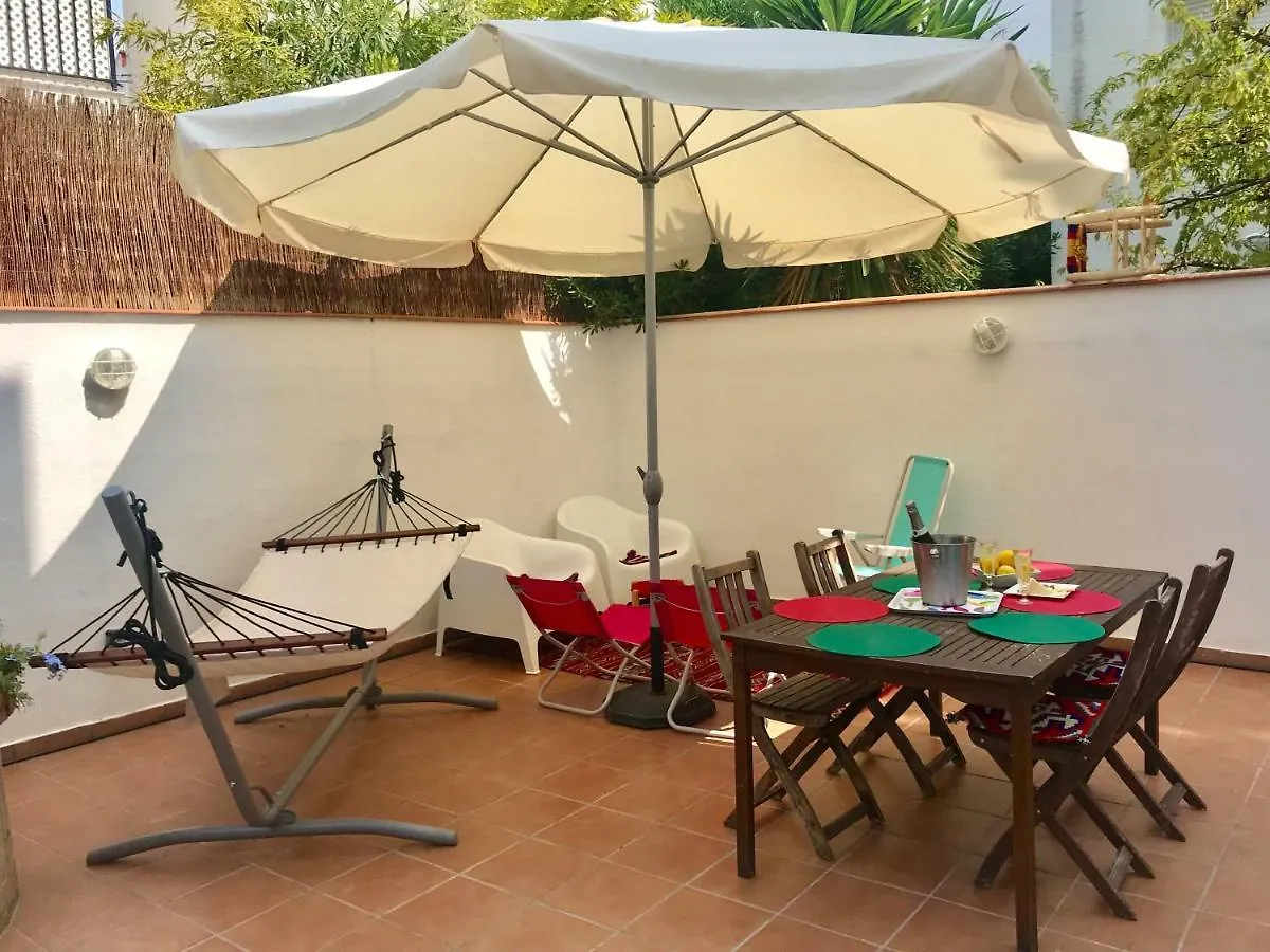 Seaside Apartment In Sitges Steps From Beaches With Private Patio 0*,