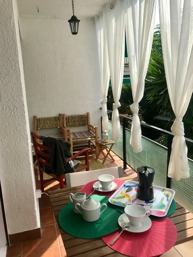 Seaside Apartment In Sitges Steps From Beaches With Private Patio